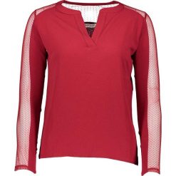 Bluzka "Mysore" w kolorze czerwonym. Czerwone bluzki damskie NAF NAF, xs, bez wzorów, klasyczne, bez kołnierzyka, bez rękawów. W wyprzedaży za 55,95 zł.