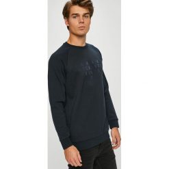 Armani Exchange - Bluza. Szare bluzy męskie Armani Exchange, xl, z nadrukiem, z elastanu, z okrągłym kołnierzem, bez rękawów, bez kaptura. W wyprzedaży za 379,90 zł.