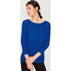 Sweter z kieszonką - Niebieski. Niebieskie bez kategorii Mohito, s. Za 89,99 zł.