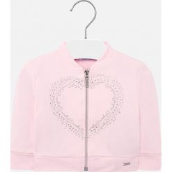 Mayoral - Bluza dziecięca 68-98 cm. Różowe bluzy dziewczęce Mayoral, z nadrukiem, z elastanu. Za 110,90 zł.