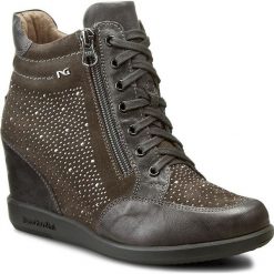 Buty zimowe damskie: Sneakersy NERO GIARDINI – A616090D Royal Piombo 109