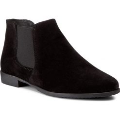 Sztyblety TAMARIS - 1-25038-29 Black 001. Czarne botki damskie skórzane marki Tamaris, na obcasie. W wyprzedaży za 179,00 zł.