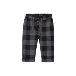 Name it Spodnie Boys Para dark grey melange. Szare spodnie chłopięce marki Name it, z bawełny. Za 89,00 zł.