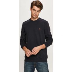 Napapijri - Bluza bawełniana. Czarne bluzy męskie Napapijri, xl, z aplikacjami, z bawełny, z okrągłym kołnierzem, bez rękawów, bez kaptura. Za 299,90 zł.