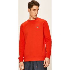 Lee - Bluza. Czerwone bluzy męskie Lee, s, bez wzorów, z bawełny, z okrągłym kołnierzem, bez rękawów, bez kaptura. Za 219,90 zł.