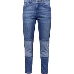BOSS CASUAL AUSTIN Jeansy Slim Fit bright blue. Niebieskie jeansy damskie BOSS Casual, z elastanu. W wyprzedaży za 524,25 zł.