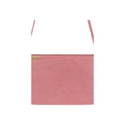 Nodo bag "S" różowa kopertówka z paskiem na ramię. Różowe kopertówki damskie marki Hairoo, na co dzień, w paski, klasyczne, na ramię, bez dodatków. Za 110,00 zł.
