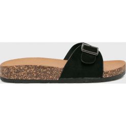 Answear - Klapki Seastar. Czerwone klapki damskie ANSWEAR, bez wzorów, z materiału, bez obcasa. W wyprzedaży za 49,90 zł.