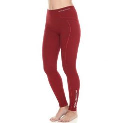 Bryczesy damskie: Brubeck Spodnie damskie Wool burgundowe r. S (LE11130)