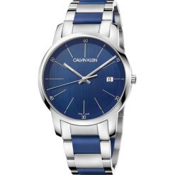 RABAT ZEGAREK CALVIN KLEIN City K2G2G1VN. Szare, analogowe zegarki męskie Calvin Klein, ze stali. W wyprzedaży za 779,00 zł.