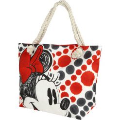 Myszka Miki i Minnie Minnie Torba plażowa czerwony/czarny/biały. Czerwone plecaki męskie Myszka Miki i Minnie, z motywem z bajki, z materiału, bez dodatków. Za 69,90 zł.