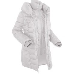 Kurtka outdoorowa 2 w 1, pikowana bonprix srebrny. Szare kurtki damskie bonprix, s, bez wzorów, bez kaptura. Za 239,99 zł.
