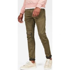 G-Star Raw - Jeansy 5620 3D Zip Knee. Zielone jeansy męskie G-Star RAW, bez wzorów, retro. Za 699,90 zł.