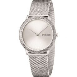 Calvin Klein Minimal Zegarek Srebrny. Szare zegarki damskie Calvin Klein, srebrne. Za 1057,95 zł.