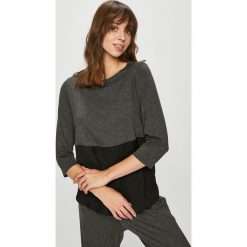 Dkny - Bluzka piżamowa. Szare piżamy damskie DKNY, s, bez wzorów, z elastanu, bez rękawów. W wyprzedaży za 119,90 zł.