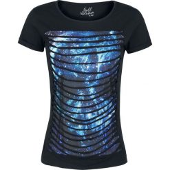 Full Volume by EMP Galaxy Slash Shirt Koszulka damska czarny. Czarne t-shirty damskie marki Full Volume by EMP, l, z nadrukiem, eleganckie, z okrągłym kołnierzem, z krótkim rękawem. Za 42,90 zł.
