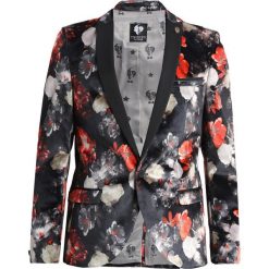 Twisted Tailor DOLA VELVET Marynarka garniturowa black. Czarne marynarki męskie marki Twisted Tailor, z bawełny. Za 799,00 zł.