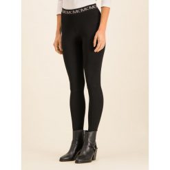 Legginsy MICHAEL Michael Kors MF93H8F5ZW. Czarne spodnie damskie MICHAEL Michael Kors, m, z elastanu. W wyprzedaży za 419,00 zł.