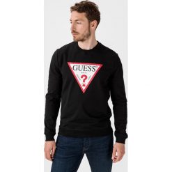 Guess Audley Bluza Czarny. Czarne bluzy męskie Guess, m, z nadrukiem, z elastanu, bez kołnierzyka, bez rękawów, bez kaptura. Za 307,95 zł.