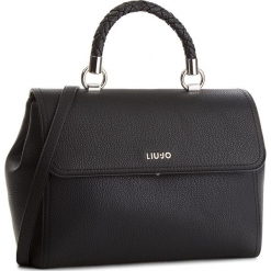 Torebka LIU JO - M Top Handle Manhat A68096 E0011 Nero 22222. Czarne torebki klasyczne damskie Liu Jo, ze skóry ekologicznej. Za 689,00 zł.