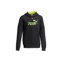 Bluza z kapturem Puma. Czarne bluzy chłopięce marki Puma, z kapturem. W wyprzedaży za 69,99 zł.