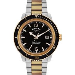 ZEGAREK ROTARY Ocean Avenger GB90096/04. Czarne zegarki męskie marki ROTARY, ze stali. Za 1690,00 zł.