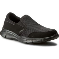 Półbuty SKECHERS - Persistent 51361/BBK Black. Czarne półbuty męskie Skechers, na co dzień, bez wzorów, ze skóry ekologicznej, bez zapięcia. W wyprzedaży za 239,00 zł.