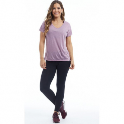 Koszulka funkcyjna "Audrey" w kolorze fioletowym. Fioletowe t-shirty damskie BALANCE COLLECTION, s, z materiału. W wyprzedaży za 65,95 zł.