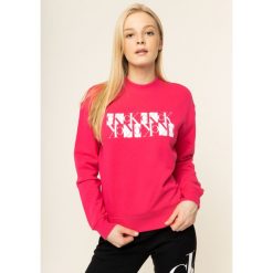 Bluza Calvin Klein Jeans Mirror Monogram Logo Organic J20J212984. Czarne bluzy damskie Calvin Klein Jeans, m, bez wzorów, z bawełny, bez rękawów, bez kaptura. W wyprzedaży za 259,00 zł.