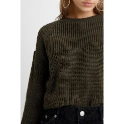 Swetry klasyczne damskie: Dorothy Perkins Petite LEAD IN FASHION SLEEVE Sweter khaki