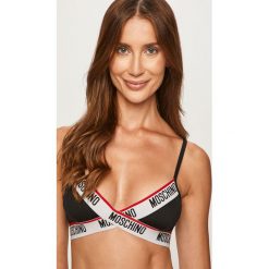 Moschino Underwear - Biustonosz. Białe biustonosze Moschino Underwear, z haftami, z elastanu. W wyprzedaży za 269,90 zł.