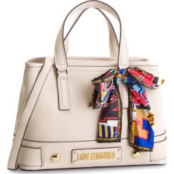 Torebka LOVE MOSCHINO - JC4041PP17LD0110 Avorio. Brązowe torebki klasyczne damskie Love Moschino, bez wzorów, ze skóry ekologicznej, klasyczne, bez dodatków. W wyprzedaży za 669,00 zł.