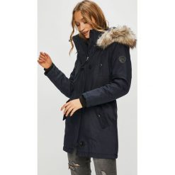 Only - Parka. Czarne parki damskie ONLY, m, z materiału. W wyprzedaży za 199,90 zł.