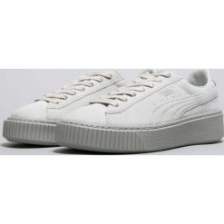 Buty sportowe damskie: Puma Buty damskie Basket Platform szare r. 41 (363313-01)