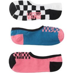 Vans Skarpetki Wm Fun Time Multi 3pk 37-41. Różowe skarpetki damskie marki Vans, bez wzorów. Za 55,00 zł.