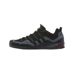 Buty adidas Terrex Swift Solo (D67031). Czarne buty trekkingowe męskie Adidas, z materiału, bez zapięcia, outdoorowe, adidas terrex. Za 319,99 zł.