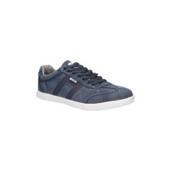 Buty Big Star Półbuty sznurowane W174275. Szare trampki męskie marki BIG STAR, na sznurówki. Za 99,99 zł.
