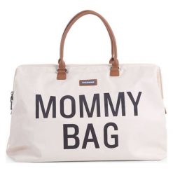 Torba podróżna w kolorze ecru - (S)55 x (W)30 x (G)30 cm. Białe torby podróżne w paski, z tkaniny. W wyprzedaży za 329,95 zł.