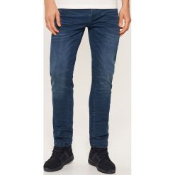 Jeansy slim - Granatowy. Niebieskie jeansy męskie slim House, z jeansu. Za 139,99 zł.