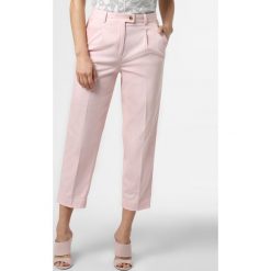 Tommy Hilfiger - Spodnie damskie, różowy. Różowe spodnie damskie TOMMY HILFIGER, bez wzorów. Za 579,95 zł.