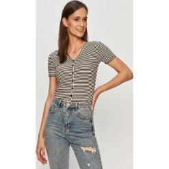 Haily's - T-shirt. Czarne bluzki damskie Haily's, s, bez wzorów, z elastanu, bez kołnierzyka. W wyprzedaży za 49,90 zł.