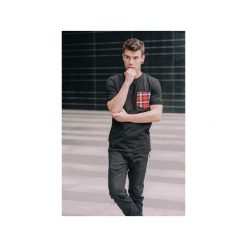 Szkocka Krata. Białe t-shirty męskie Mr. hammer, m, bez wzorów, z elastanu, bez kołnierzyka. Za 99,99 zł.