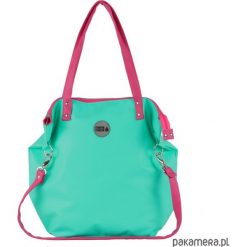 Torba Worek Waterproof Seledyn Fuchsia. Różowe torebki klasyczne damskie marki Pakamera, ze skóry. Za 169,00 zł.