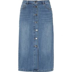 Freequent Dżinsowa spódnica z guzikami Rock denim blue female niebieski S (38). Niebieskie spódniczki damskie Freequent, s, bez wzorów, z denimu, eleganckie, sportowe. Za 229,00 zł.