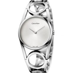 ZEGAREK CALVIN KLEIN ROUND K5U2M546. Szare zegarki damskie marki Calvin Klein, szklane. Za 1409,00 zł.