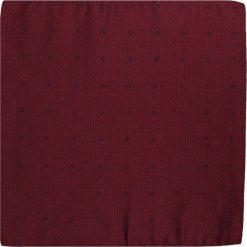 Elegancka poszetka - Alties - Drobny Rzucik, Bordowo-Granatowa POSZALTTANIA0010. Czerwone poszetki męskie Alties, bez wzorów, z materiału, eleganckie. Za 16,90 zł.