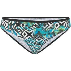 Figi bikini bonprix zielony z nadrukiem. Zielone stroje kąpielowe damskie marki bonprix, z nadrukiem. Za 21,99 zł.