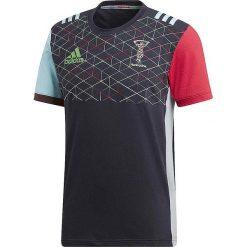 Koszulka piłkarska w kolorze czarnym. Czarne koszulki męskie Sportswear & Shoes, s, z nadrukiem, z materiału, bez kołnierzyka, bez rękawów. W wyprzedaży za 62,95 zł.