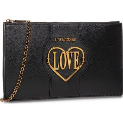 Torebka LOVE MOSCHINO - JC5300PP0AKT0000 Nero. Czarne torebki klasyczne damskie Love Moschino, bez wzorów, ze skóry, wizytowe, bez dodatków. Za 829,00 zł.
