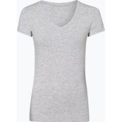 Marie Lund - T-shirt damski, szary. Szare t-shirty damskie Marie Lund, xl, bez wzorów, z bawełny, z dekoltem w serek. Za 59,95 zł.